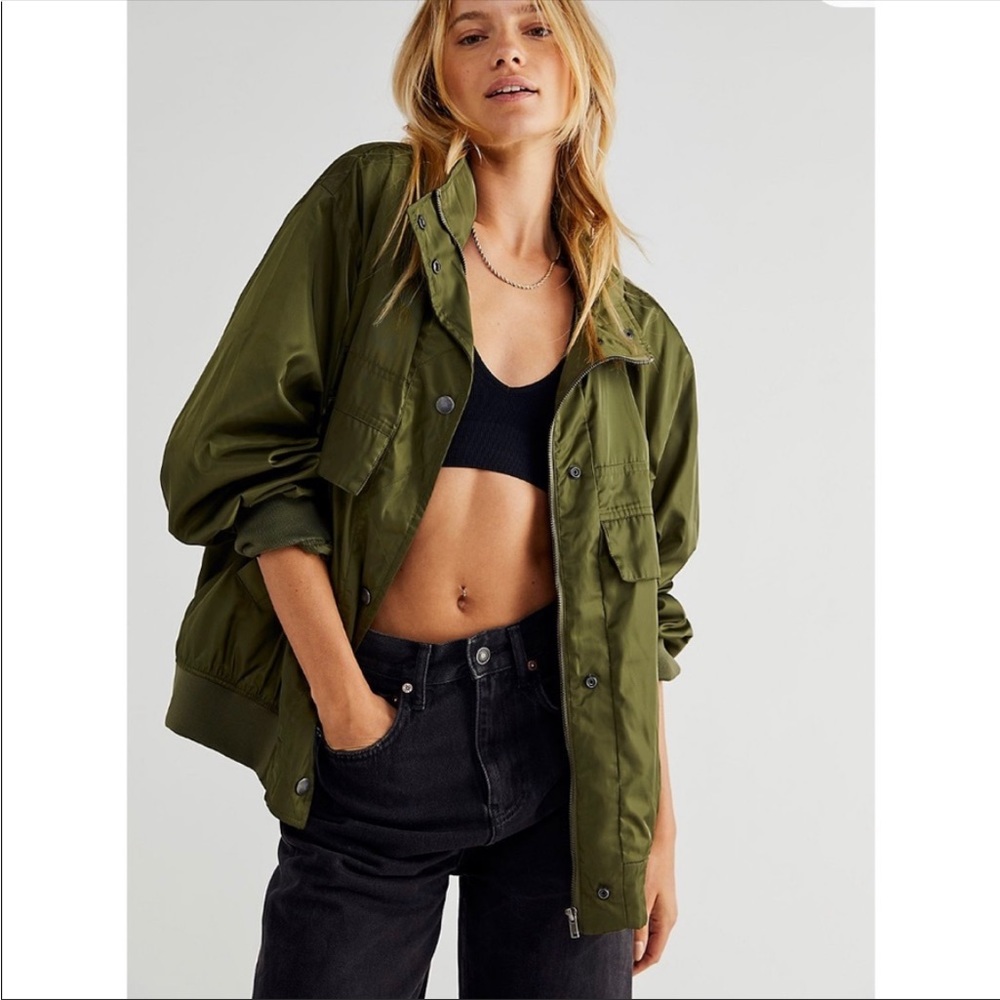 We the free people bomber jacket